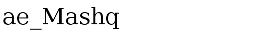 ae_Mashq - Download Thousands of Free Fonts at FontZone.net