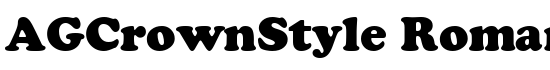 AGCrownStyle Roman - Download Thousands of Free Fonts at FontZone.net