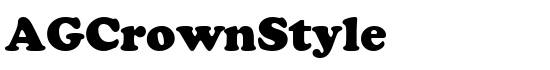 AGCrownStyle - Download Thousands of Free Fonts at FontZone.net