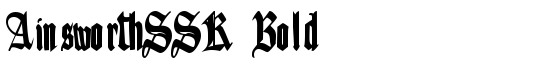 AinsworthSSK Bold - Download Thousands of Free Fonts at FontZone.net