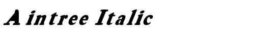 Aintree Italic - Download Thousands of Free Fonts at FontZone.net