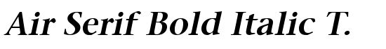 Air Serif Bold Italic T. - Download Thousands of Free Fonts at FontZone.net