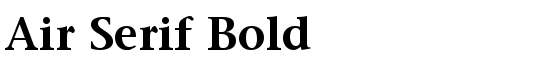 Air Serif Bold - Download Thousands of Free Fonts at FontZone.net