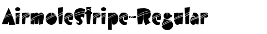 AirmoleStripe-Regular - Download Thousands of Free Fonts at FontZone.net