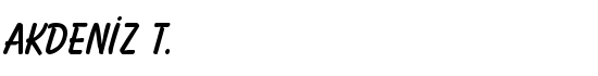 Akdeniz T. - Download Thousands of Free Fonts at FontZone.net