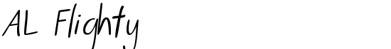 AL Flighty - Download Thousands of Free Fonts at FontZone.net