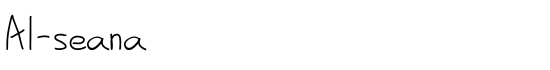 Al-seana - Download Thousands of Free Fonts at FontZone.net