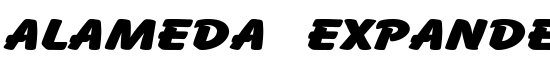 Alameda  Expanded - Download Thousands of Free Fonts at FontZone.net