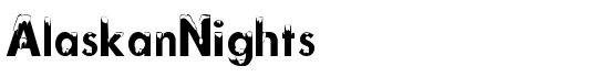 AlaskanNights - Download Thousands of Free Fonts at FontZone.net
