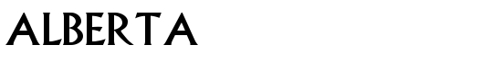 Alberta - Download Thousands of Free Fonts at FontZone.net