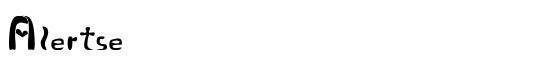 Alertse - Download Thousands of Free Fonts at FontZone.net