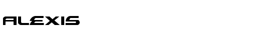 Alexis - Download Thousands of Free Fonts at FontZone.net