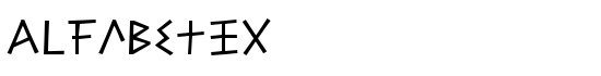 Alfabetix - Download Thousands of Free Fonts at FontZone.net