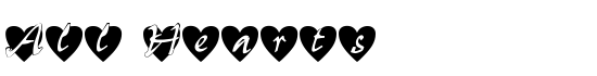 All Hearts - Download Thousands of Free Fonts at FontZone.net