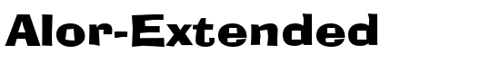 Alor-Extended - Download Thousands of Free Fonts at FontZone.net