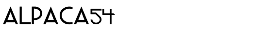 ALPACA54 - Download Thousands of Free Fonts at FontZone.net
