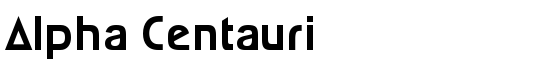 Alpha Centauri - Download Thousands of Free Fonts at FontZone.net