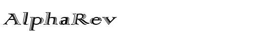 AlphaRev - Download Thousands of Free Fonts at FontZone.net