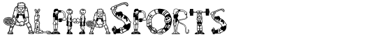 AlphaSports - Download Thousands of Free Fonts at FontZone.net