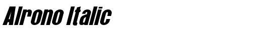Alrono Italic - Download Thousands of Free Fonts at FontZone.net