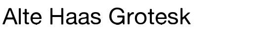 Alte Haas Grotesk - Download Thousands of Free Fonts at FontZone.net