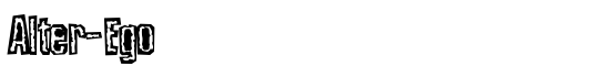 Alter-Ego - Download Thousands of Free Fonts at FontZone.net