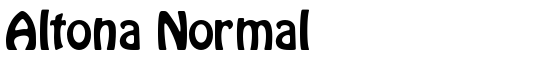 Altona Normal - Download Thousands of Free Fonts at FontZone.net
