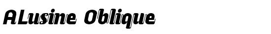 ALusine Oblique - Download Thousands of Free Fonts at FontZone.net