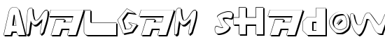 Amalgam Shadow - Download Thousands of Free Fonts at FontZone.net