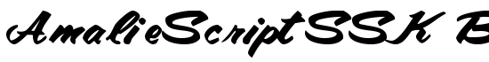 AmalieScriptSSK Bold - Download Thousands of Free Fonts at FontZone.net