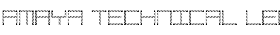 Amaya Technical Leaves Regular - Download Thousands of Free Fonts at FontZone.net