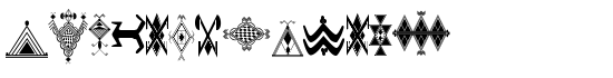 Amazigh Motifs - Download Thousands of Free Fonts at FontZone.net