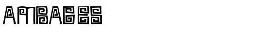 Ambages - Download Thousands of Free Fonts at FontZone.net