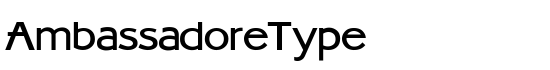 AmbassadoreType - Download Thousands of Free Fonts at FontZone.net