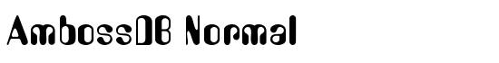 AmbossDB Normal - Download Thousands of Free Fonts at FontZone.net