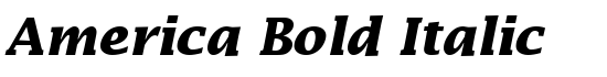 America Bold Italic - Download Thousands of Free Fonts at FontZone.net