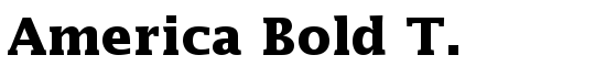 America Bold T. - Download Thousands of Free Fonts at FontZone.net