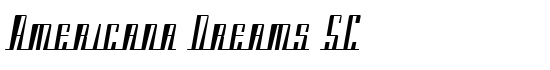 Americana Dreams SC - Download Thousands of Free Fonts at FontZone.net