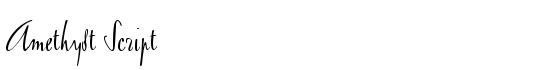 Amethyst Script - Download Thousands of Free Fonts at FontZone.net