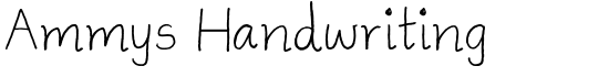 Ammys Handwriting - Download Thousands of Free Fonts at FontZone.net
