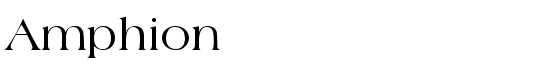 Amphion - Download Thousands of Free Fonts at FontZone.net