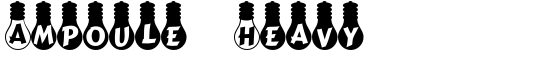 Ampoule Heavy - Download Thousands of Free Fonts at FontZone.net