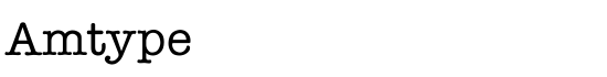 Amtype - Download Thousands of Free Fonts at FontZone.net