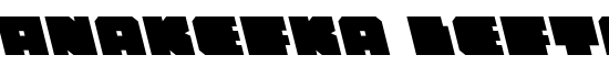 Anakefka Leftalic - Download Thousands of Free Fonts at FontZone.net