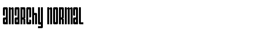 Anarchy Normal - Download Thousands of Free Fonts at FontZone.net