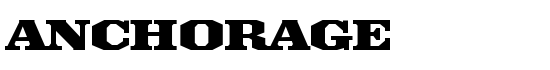 Anchorage - Download Thousands of Free Fonts at FontZone.net