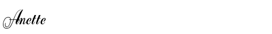 Anette - Download Thousands of Free Fonts at FontZone.net