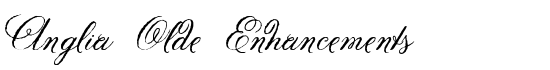 Anglia Olde Enhancements - Download Thousands of Free Fonts at FontZone.net
