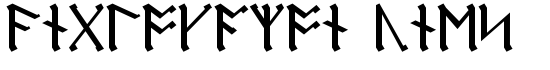AngloSaxon Runes - Download Thousands of Free Fonts at FontZone.net