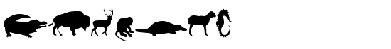 Animals - Download Thousands of Free Fonts at FontZone.net